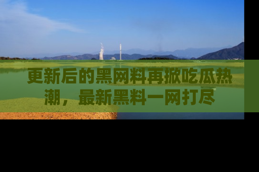 更新后的黑网料再掀吃瓜热潮，最新黑料一网打尽