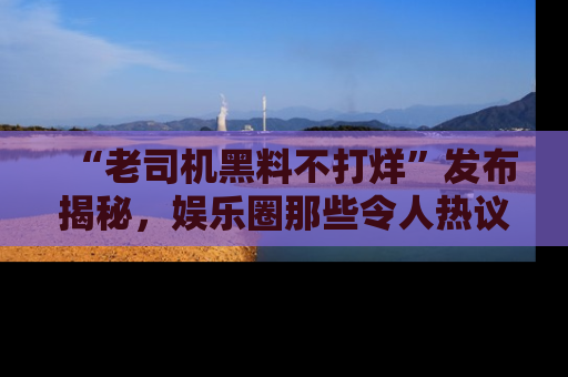 “老司机黑料不打烊”发布揭秘，娱乐圈那些令人热议的黑暗秘密！