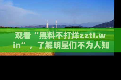 观看“黑料不打烊zztt.win”，了解明星们不为人知的黑料内幕