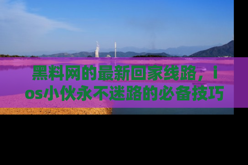 黑料网的最新回家线路，ios小伙永不迷路的必备技巧！