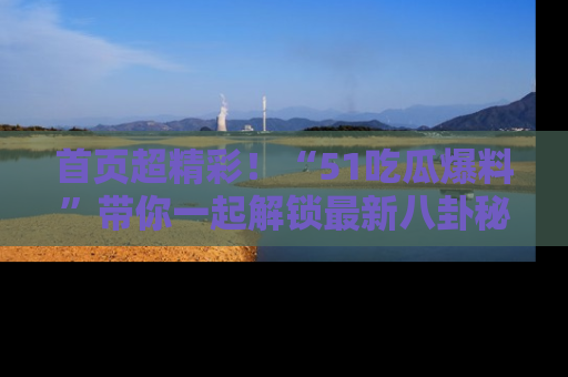 首页超精彩！“51吃瓜爆料”带你一起解锁最新八卦秘闻！